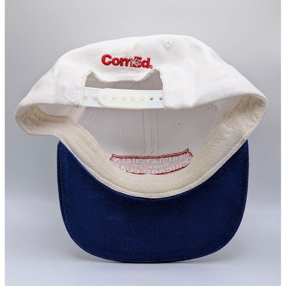 Vintage Chicago Cubs Wrigley Field Opening Night Snapback Hat Cap ComEd MLB VTG - Picture 4 of 5